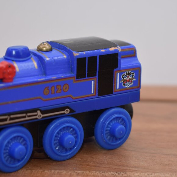 2003 BELLE 6120 Thomas Tank Engine Friends Wooden Railway Train VERY RARE - Picture 7 of 9